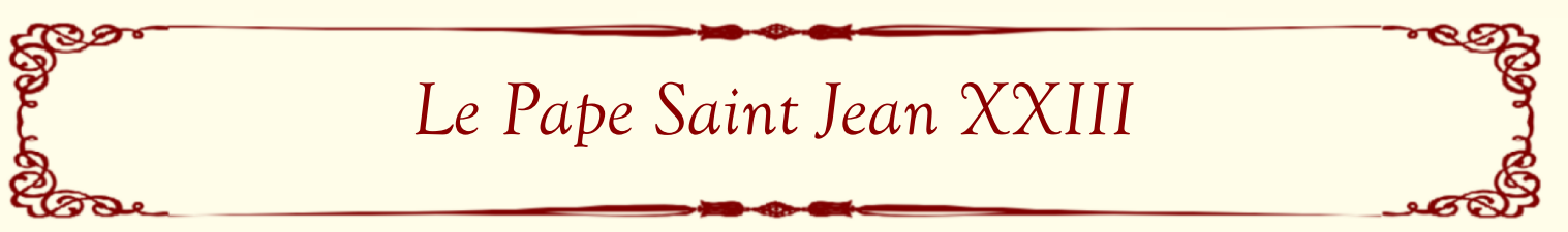 Saint John XXIII